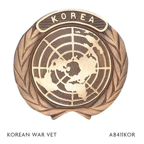 Korean war vet bronze grave markers