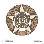 US Veteran Bronze Grave Marker