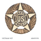 Vietnam War Vet Bronze Grave Marker