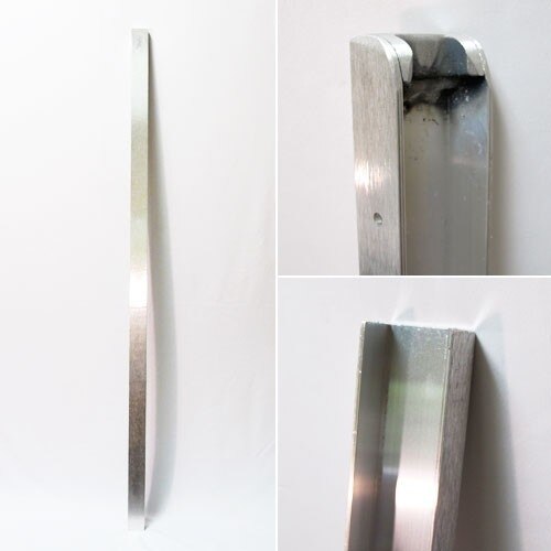 aluminum angled bar with groove