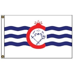 red white blue stripes flag design
