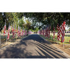 large American flag cotton
