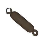 brown float with metal loops