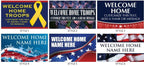Custom Welcome Home Flag