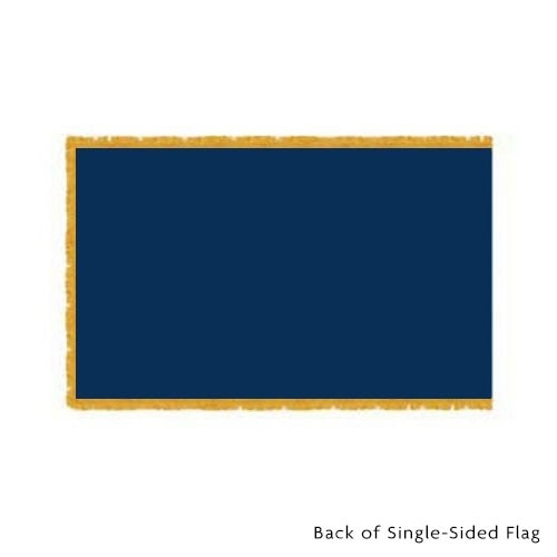 Back of Single Sided Flag