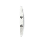 metal hardware with two holes