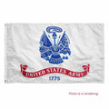 Embroidered Nylon Army DBL Flag