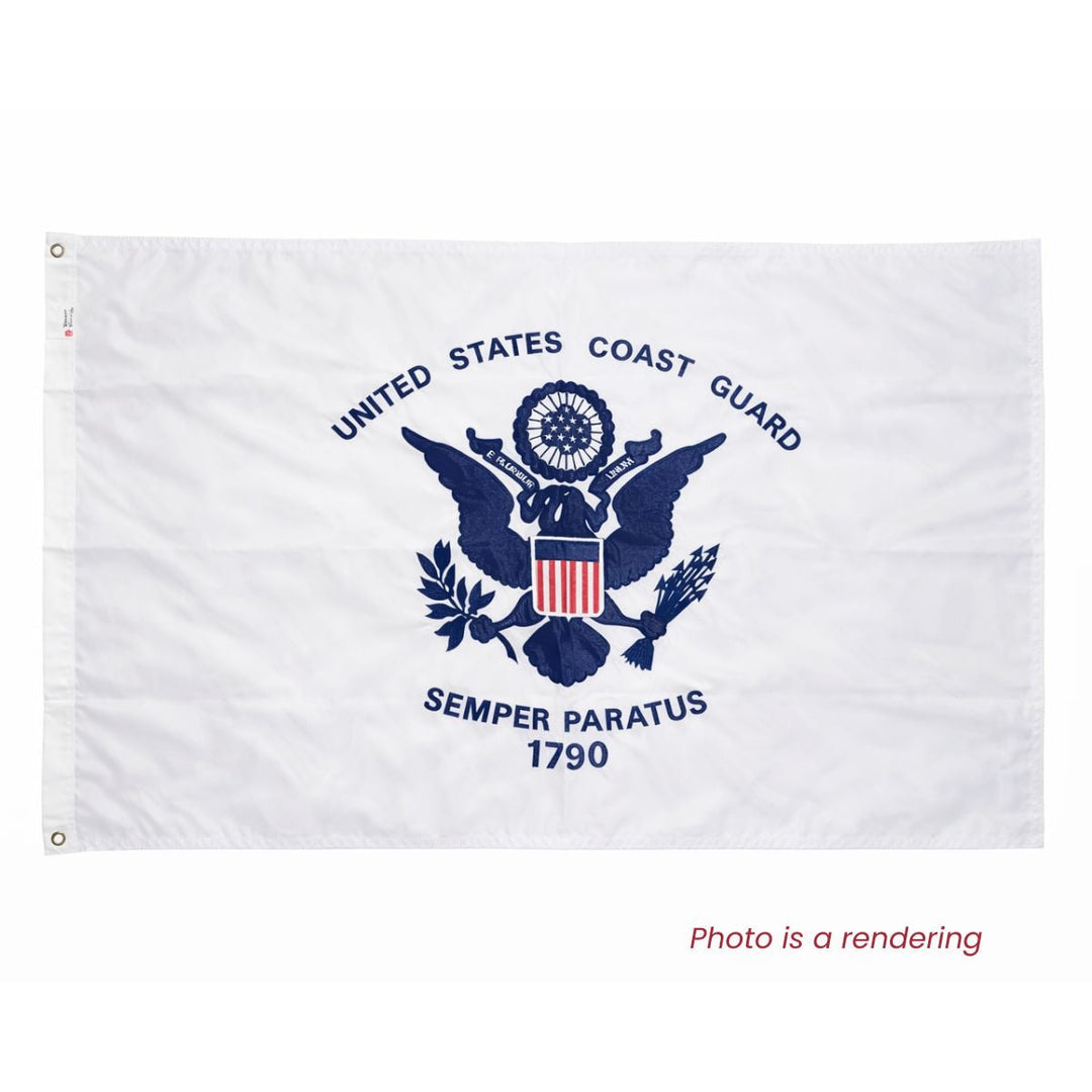 Emb Nylon Coast Guard