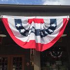 red white blue decorative bunting