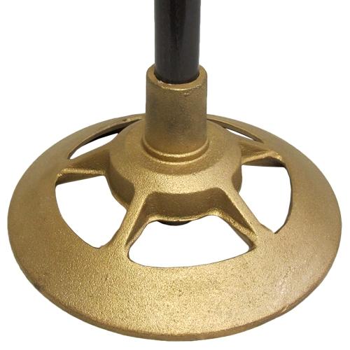 gold weighted base for lamp