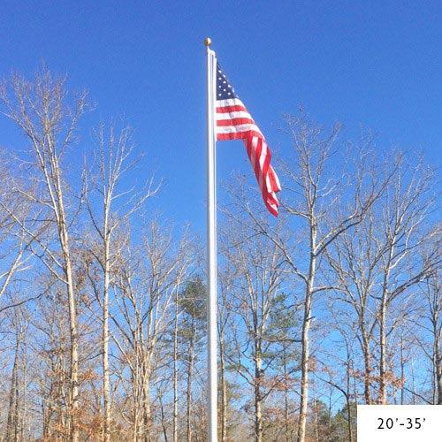 Fine-Line Aluminum Outdoor Flagpoles