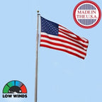 Fine-Line Aluminum Outdoor Flagpoles