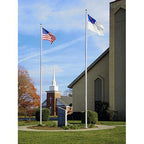 Fine-Line Aluminum Outdoor Flagpoles