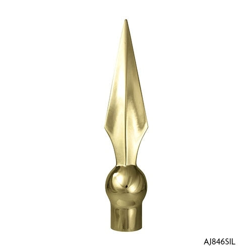 golden spear topper decoration
