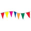 colorful pennant banner decoration