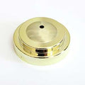 gold colored circular object