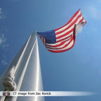 Halyard Flagpole Rope Up