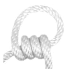 White Halyard flagpole Rope