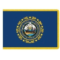 New Hampshire state flag emblem