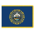 New Hampshire state flag emblem