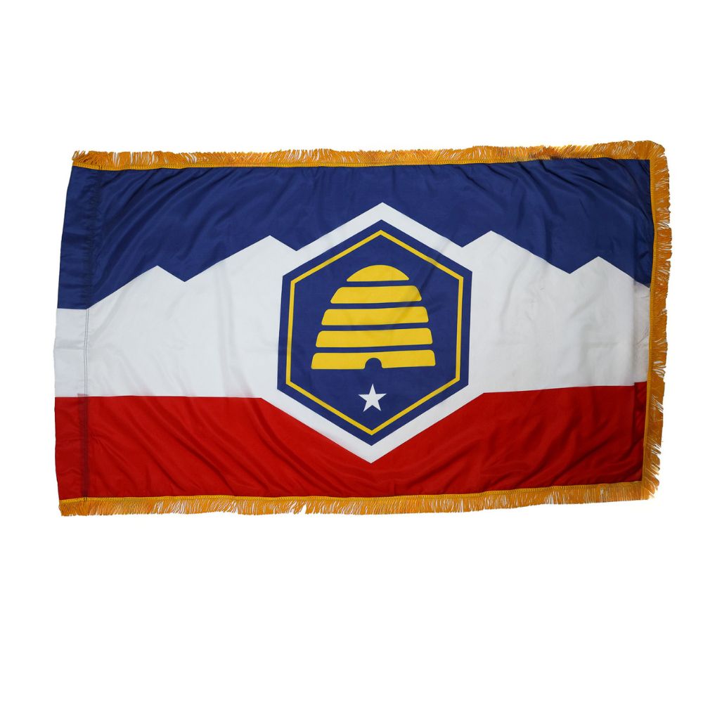3' x 5' Indoor Utah Flag