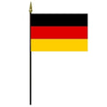 Germany flag with vertical stripes