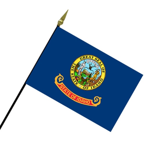 Mini Idaho State Flags
