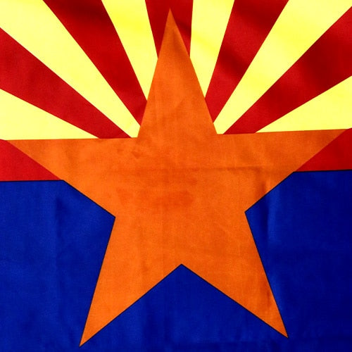 Outdoor Arizona Flag