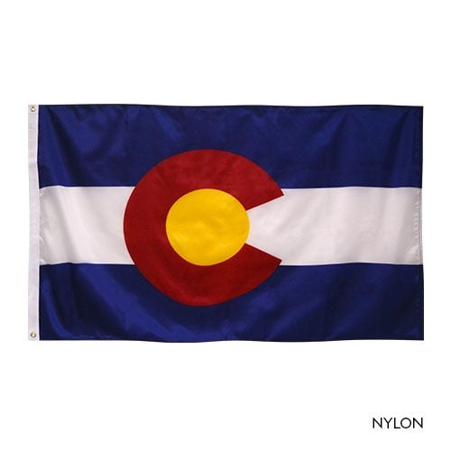 Nylon Outdoor Colorado flag