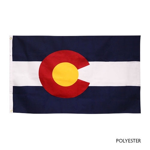 Polyester Colorado Outdoor Flag