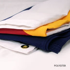 Four rows of fly-end stitching