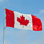 Outdoor Candian Flag
