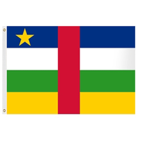 Central African Republic flag desig
