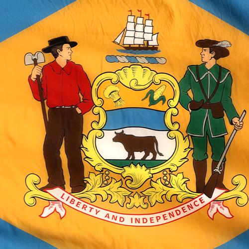Delaware Flag Stitching