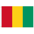 flag of Guinea red yellow green