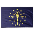 Outdoor Indiana Flag