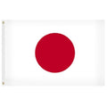 Japan flag white background red dot