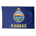 Polyester Kansas Flag