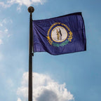 Outdoor Kentucky Flag display