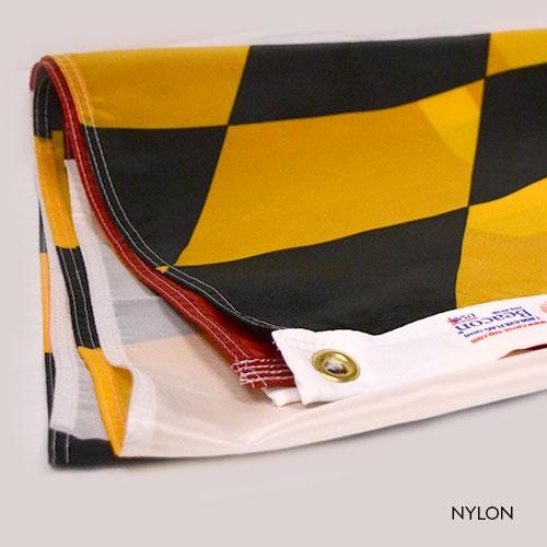Folded Maryland Flag