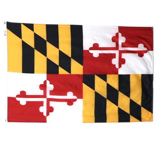Outdoor Nylon Maryland Flags