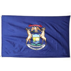 Outdoor Michigan State Flag