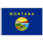 Outdoor Montana Flags
