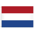 Dutch flag red white blue stripes
