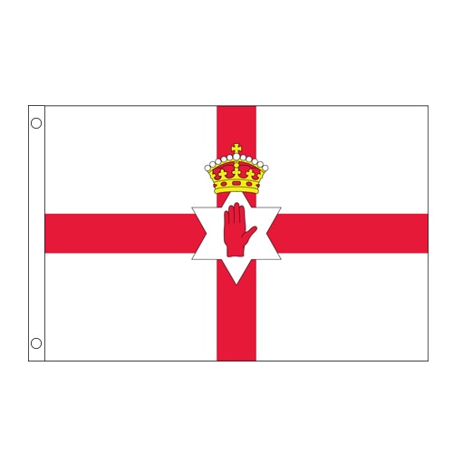 Northern Ireland flag design diagra