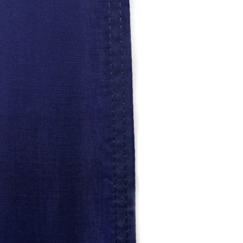 Flag Hemmed double-row stitching
