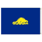 outdoor Oregon flags