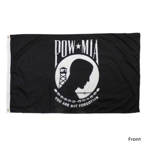 polyester pow/mia flag