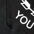 POW MIA Flag Fabric Closeup