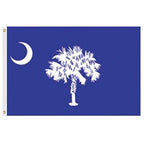 Outdoor South Carolina flags